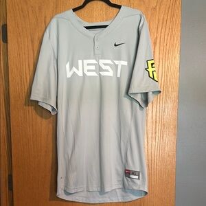 Nike Perfect Game Gray Jersey